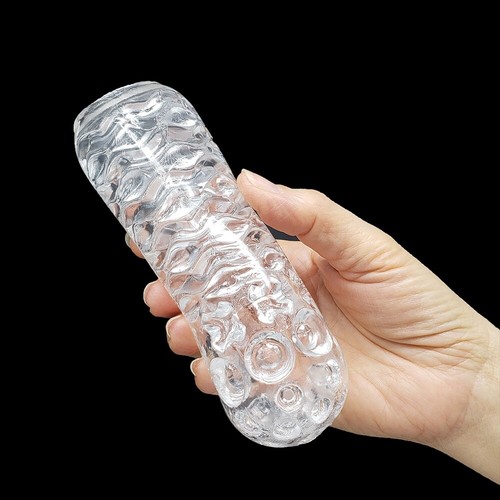 Mini ribbed pocket cock - mini,