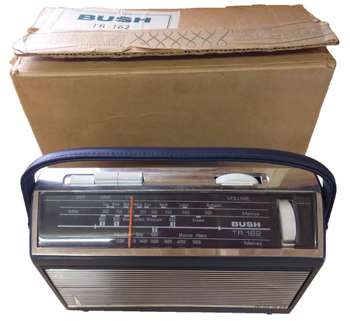 Bush 162 vintage transistor - tr-162,