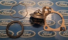 FORD RS TURBO CVH THERMOSTAT 82 DEGREE + GASKET SEAL & CLIP XR2 XR2I XR3I XR3