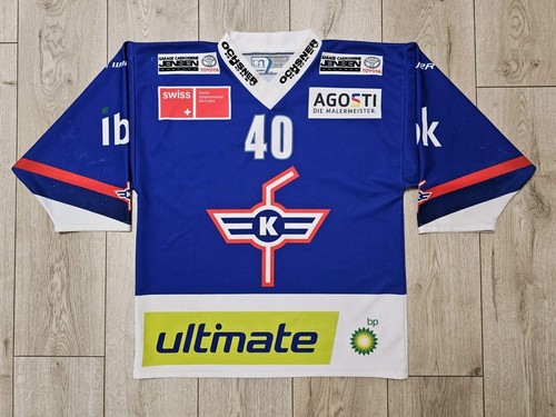 Ehc kloten hockey jersey blue - ehc,