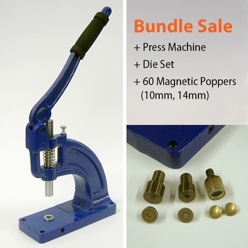 Magnetic poppers press - poppers, +