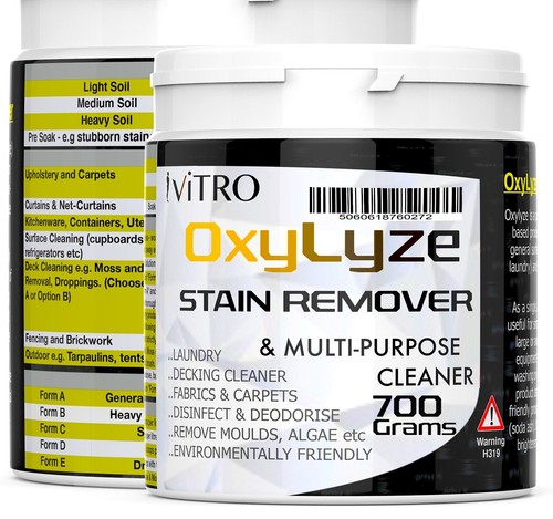 Oxylyze stain remover sodium - remover,