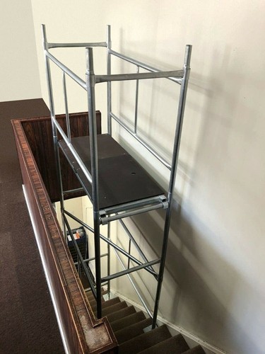 Stairwell scaffold tower - scaffold,