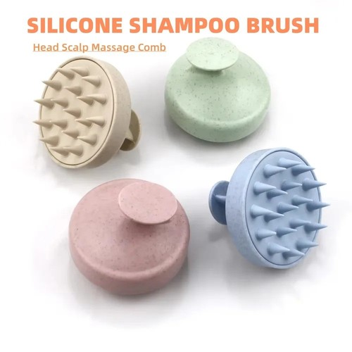 Silicone scalp massager - silicone,