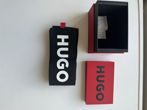 Hugo men black dial - hugo,