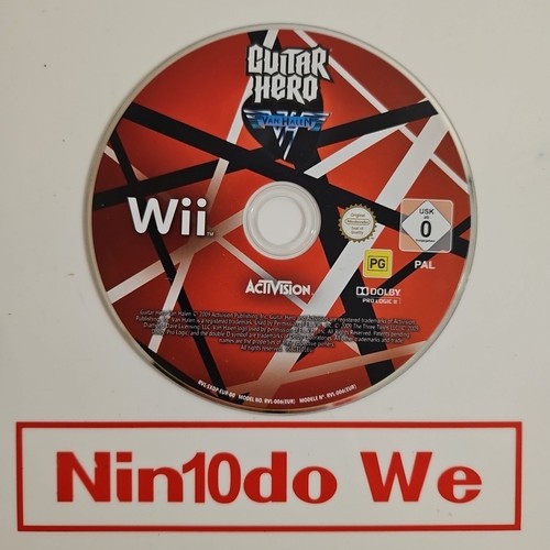 Guitar hero van - van, (wii)
