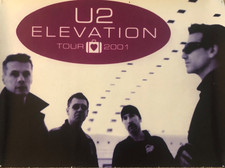 U2 Elevation Tour 2001 Poster