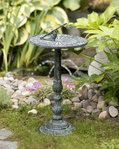 Metal sundial decorative - metal,