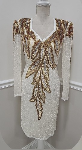Vtg lillie rubin - beaded, sequin