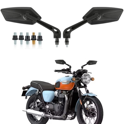 Black motorcycle rear view - motorcycle, rear-view