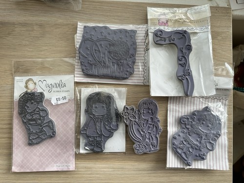 Magnolia tilda rubber stamps - magnolia,