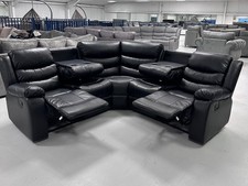 Roma Leather Corner Recliner