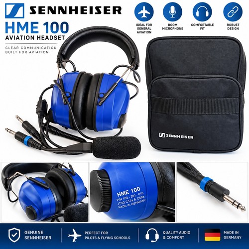 Sennheiser hme 100 aviation - sennheiser,