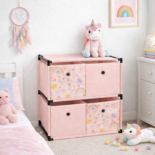 Kids pink storage - storage, unit