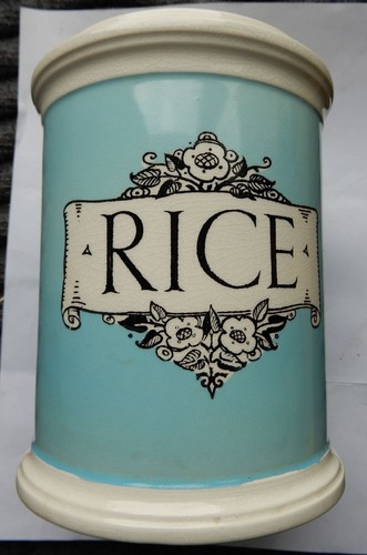 Large gray pottery - large, rice