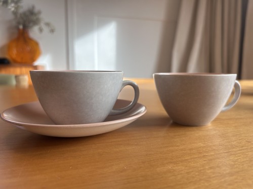 Poole pottery peach - pottery, bloom