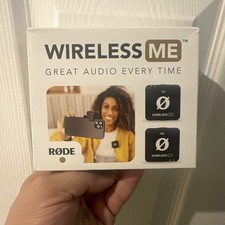 RODE WIRELESS ME 2 Channel Wireless Microphone System Vloggers Podcasters MFi