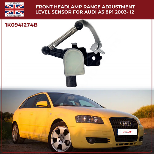 Front headlight range - front,