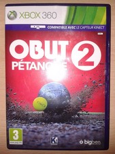 XBOX 360- OBUT PETANQUE 2- COMPLETE- FRENCH EXCLUSIVE- PAL