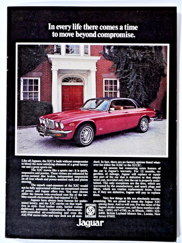 1975 jaguar xjc vintage - jaguar,