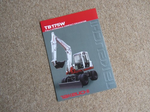 Takeuchi tb175w fully - takeuchi,