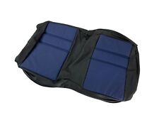 OEM VM Golf IV 4 Convertible Seat Cover Leather Rear Back Bench Recaro 1E Black Blue