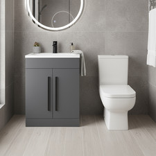 Bathroom Vanity Toilet Floor