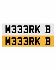 MERCEDES PRIVATE NUMBER PLATE