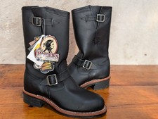 Chippewa Black Engineer Boots