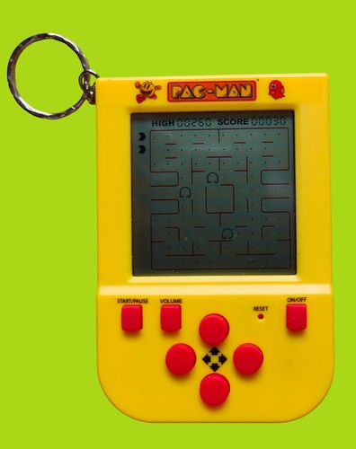 Vintage pac man key - vintage, ring
