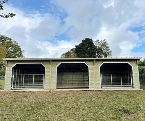 Pent field shelter x36 - field,
