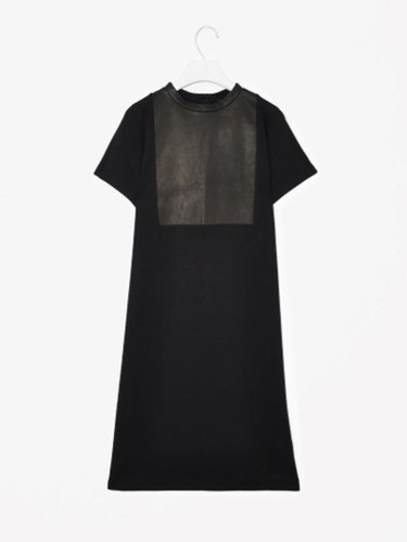 Women cos dress black - black, 38