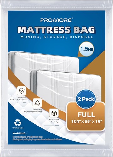 2pk mattress bag - for, disposal