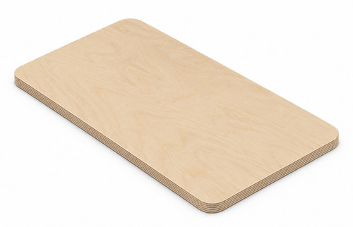 15mm natural wood - natural, plywood