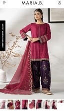 Maria B 3 Piece Embroidered