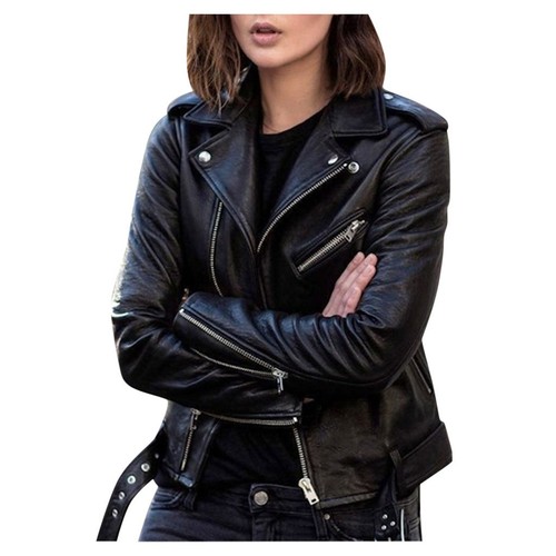 Women biker jacket slim - biker,