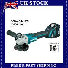 Makita 18V 125mm DGA404 Brushless Lithium Electric Angle Grinder Rechargeable UK