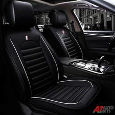 Front Car Seat Covers Black &