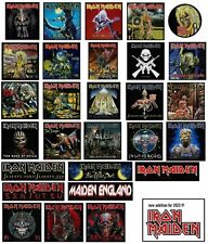 official IRON MAIDEN SEW ON PATCH killers POWERSLAVE trooper EDDIE senjutsu +NEW