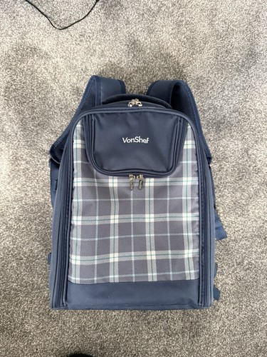 Vonshef picnic backpack navy - vonshef,