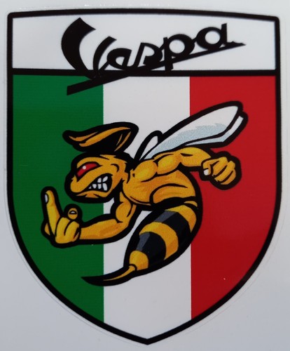 Vespa wasp shield car - vespa,