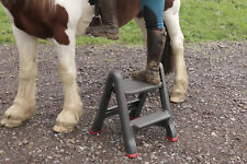 Curver Foldable Step Stool - equestrian mounting block (NEXT DAY DELIVERY)