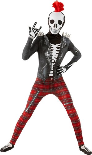 Kids punk skeleton - punk, morphsuit