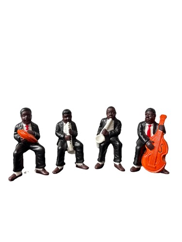 Vintage jazz band - band, set