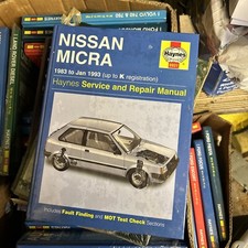 Haynes Nissan Micra 1983 to