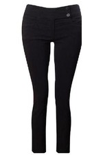 NEW MISS SKINNY 2 button Skinny black hipster SEXY school Trousers sizes 6-14