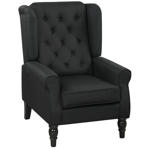 Homcom accent chair - homcom, wingback
