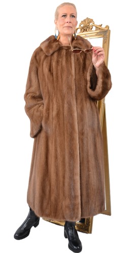 Us5764 real mink fur coat - real,