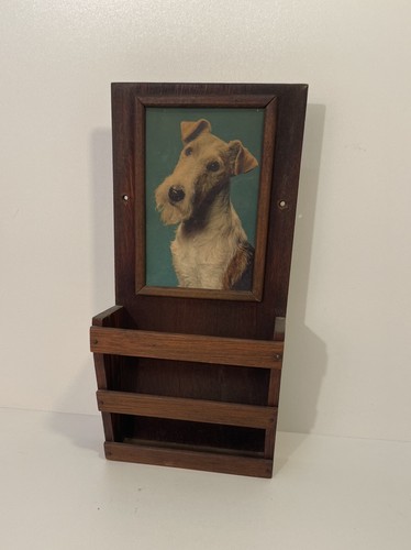 Vintage wooden wall mounted - vintage,