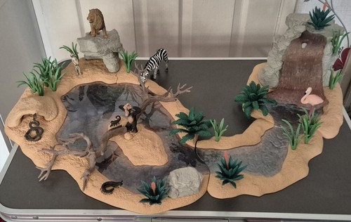 Schleich watering hole - schleich,